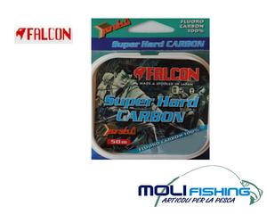NYLON FLUOROCARBON FALCON SUPER HARD CARBON-PESCA TRAINA-BOLOGNESE-SURFCASTING