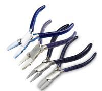 Nylon Mascella Piatto Naso Rotondo Catena Pinze Creazione Gioielli Prestige 4 Pz