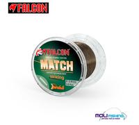 NYLON PESCA ALL'INGLESE AFFONDANTE FALCON MATCH SINKING 1000 METRI 5 DIAMETRI