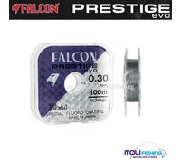 NYLON PESCA FALCON PRESTIGE EVO LIGHT GRAY FLUORO COATED BOBINA DA 1000 MT NEW
