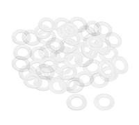 Nylon Piatte Rondelle M16 28mm OD 16mm ID 1mm Spessore Trasparente,200pz