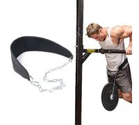 NYLON REGOLABILE SOLLEVAMENTO PESI IMMERSIONE DIP CINTURA CATENA PER IL FITNESS