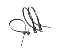 Nylon Riutilizzabile Cavo Fascette Zip 100/200pcs Vite Foro Testa di Fissaggio Fissare Strumenti Legami Decorazione Casa Cavo Z4B5