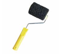 Nylon Roller Brush Rullo Vernice Texture Rullo Pittura Rullo Pareti Spazzola Nylon Performance Stabile Materiali Effetto Decorativo Professionale, Nero, 4 Pollici