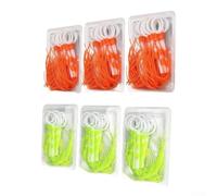 Nylon Slip Float Stoppers Large Secure Knot Fishing | Large size #4-6 line, secure knot, imported nylon, orange color, lure fishing ready