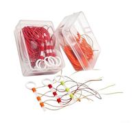 Nylon Slip Float Stoppers Large Secure Knot Fishing | Large size #4-6 line, secure knot, imported nylon, orange color, lure fishing ready