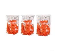Nylon Slip Float Stoppers Large Secure Knot Fishing | Large size #4-6 line, secure knot, imported nylon, orange color, lure fishing ready