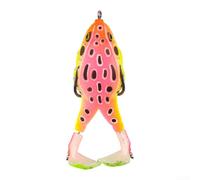 Nylon Soft Lure 9cm 3D Occhi Realistico Nylon Soft Lure 9cm 3D | L'elica a spirale crea disturbi superficiali, attira i predatori, lunghezza 9 cm, ideale per colpi d'acqua