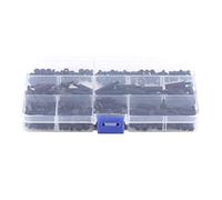 Nylon Standoff set m2/m3 maschio/femmina esagonale colonna distanziatori vite dado assortimento kit per schede PCB con valigetta 250PCS/set, 1.00V