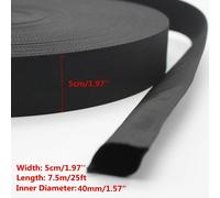 Nylon Stivale Rivestito Cavo Cover 0.3x7.6m 40mm/1.57 \" con Rivestimento