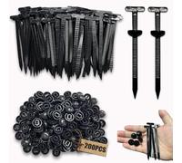 Nylon Universal Cable Tie Buckle 200PCS Universale Per Fascette Stringicavo in Clip Fibbie Universali Chiusure Resistenti ai Raggi Per Riparazioni Auto