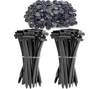Nylon Universal Cable Tie Buckle,Fascette Autobloccanti,Resistenti ai Raggi UV,Per Fissaggio Automatico,Resistente allatemperature, forte,Multipurpose Plastic Cable Ties Tool for Car Daily Repair