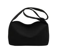 Nylon versatile di grande capacità della borsa della borsa di totalizzatore della borsa quadrata per gli studenti & gli impiegati d'ufficio, Nero Bk, Medium