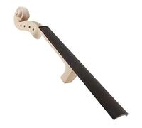 NYMFEA yaoqijie 1pc Violino Bianco Incompiuto Manico E Tastiera/Tastiera Full Size 4/4 Violino Non Verniciato Testa Lasting