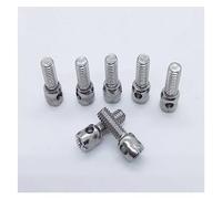 NYMFEA yaoqijie 5 pz M4-M6 Viti di Piombo Contatore Elettrico Vite Testa di Copertura con Bulloni Foro Bullone Perforato Acciaio Inossidabile 304 8mm-50mm Lunghezza Lasting (Size : 4mmx25mm)