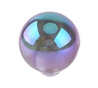 Nymzooi Pomello del cambio dell'auto Manuale per auto, trasmissione automobilistica, leva del cambio, pomello del cambio, sfera rotonda in cristallo di vetro colorato
