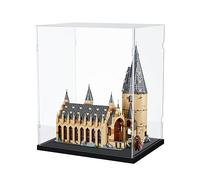 Nynelly Vetrina in acrilico trasparente per oggetti da collezione,scatole di visualizzazione in acrilico per Lego 75954/10243, Assemble controsoffitto box vetrina antipolvere per action pop figure