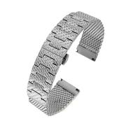 NYPTS Cinturino in acciaio inossidabile compatibile con 8037 8031 Cb5848 8040 Cinturino for orologio da 22 mm Bracciale in argento Adatto for l'uso quotidiano(Silver,23mm)