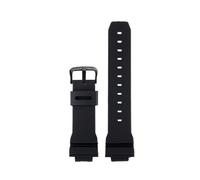 NYPTS Cinturino sportivo in gomma impermeabile compatibile con GM-2100 GM-S2100 GA-2100 GM-5600/GA5600 Accessori for orologi in silicone adatti for l'uso quotidiano(Black black)