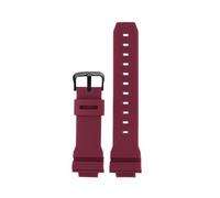 NYPTS Cinturino sportivo in gomma impermeabile compatibile con GM-2100 GM-S2100 GA-2100 GM-5600/GA5600 Accessori for orologi in silicone adatti for l'uso quotidiano(Red black)