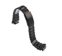 NYPTS Compatibile con GW-M5610 DW5600 GA2100 GM5600 GM2100 GW-5000 G-5600 Cinturino in acciaio Cinturino in acciaio inossidabile Adatto for l'uso quotidiano(Black Yellow,5610 series)