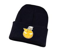 Nyrien So-ul Eat-er Cappellino Uomo Invernale, Berretto con Stampa di Anime in Maglia, Berretto da Sci per Adulti, Adolescenti e Bambini, Unisex(Black12)