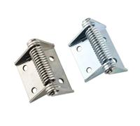 NYRXRYTCA Stainless Steel Or Iron Heavy Duty Thickened Hinge with Automatic Spring Closure Reset for Industrial Doors 1Pcs(83mm-Galvanized Iron)