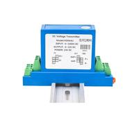 NYRXRYTCA Trasduttore di Pressione Trasduttore di Tensione DC 4-20mA Convertitore RS485 DC 0-10V/50V/100V/300V/500V/1000V Ingresso DC12V 24V Segnale analogico di Potenza(DC 0-5V,DC 0-50V INPUT-DC12V)