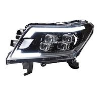 NYSAASDST Auto Paralume Trasparente 1set Auto Testa Della Lampada Per Nissan Per Navara NP300 2014-2021 Fari A LED DRL Giorno Corsa E Jogging Luce Bi Xenon Lampadina Fendinebbia(Xenon)