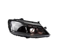 NYSAASDST Auto Paralume Trasparente 2pcs Led Auto Fari Per Jetta Per Sagitar 2012-2018 Aggiornamento Design Lente Bifocale Lhd Rhd Lampada Dinamica(Halogen in High Beam,RHD)