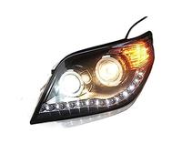 NYSAASDST Auto Paralume Trasparente Auto Fari Per Toyota Per Prado 2010-2012 LC150 DRL Luci Di Marcia Diurna Testa Della Lampada LED Bi Xenon Lampadina Luce Nebbia(Xenon low bulbs)