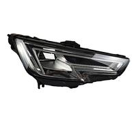 NYSAASDST Auto Paralume Trasparente Faro LED Per Auto Per A4L A4 B10 2016-2018 Sistemi Di Illuminazione Automatica Per Assemblaggio Fari(Right with module)