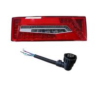 NYSAASDST Fari Posteriori 1 Fanale Posteriore A LED Da 24 V Per Camion Per Scania R S L Con Connettori, Accessori, Parti OEM 2860827 2860829(Left With Connector)