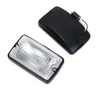 NYSAASDST Fendinebbia Anteriore Fendinebbia Anteriori Per Auto DRL LED Lampada Di Guida Faretto Per PEUGEOT Per 205 GTI CTI 106 306 Mi16 H3 Fari Fendinebbia(Clear-2pcs)