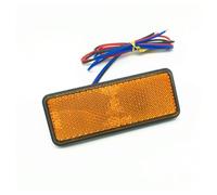 NYSAASDST Freccia Specchietto Laterale Led 2 Pz 24LED Moto Riflettore Coda Freno Indicatori Di Direzione Lampada Rettangolo Auto LED Riflettori Camion Indicatore Laterale Avvertimento Luci(VELLOW)