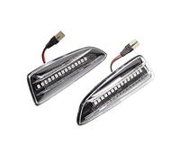 NYSAASDST Freccia Specchietto Laterale Led Dinamico Indicatore Direzione Laterale Lampeggiante Lampadina Auto Per Opel Per Vauxhall Per Astra JK Per Crossland X Per Grandland Per Insignia B(Crystal)