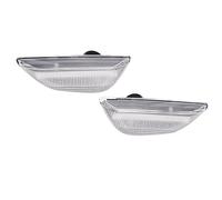 NYSAASDST Freccia Specchietto Laterale Led Per Trax 2012-2020 2x LED Indicatori Di Direzione Laterali Dinamici Indicatori Di Direzione Laterali A LED Per Auto(Argento)