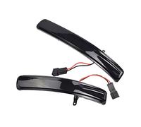 NYSAASDST Freccia Specchietto Laterale Led Specchietto Retrovisore Laterale Auto LED Indicatore Di Direzione Luminoso Lampada Lampeggiante Per Ford Per Explorer 2011-2019 Con Guida A Sinistra(Giallo)