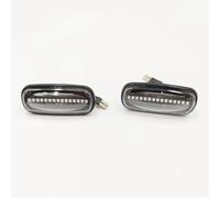 NYSAASDST Indicatore Laterale Per Land Per Rover Per Discovery 2 1999-2004 Per Freelander 1 1997-2005 2 Pezzi Luci Di Posizione Laterali A LED Dinamiche Spia Specchietto Retrovisore(Clear)