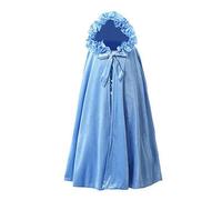 NYSBH - Mantello lungo per bambine da 3 a 10 anni, mantello da principessa delle fate, costume per Halloween, Natale, festa di compleanno, vestiti per bambini