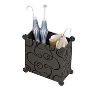 NYSCR Stand ombrello Modello floreale STURDY ombrello Rack con gambe di supporto, supporto ombrello indipendente, supporto per ombrello moderno per l'ingresso di foyer domestico