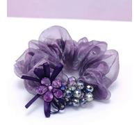 NYSDM Acrilico Fiore Fascia Per Capelli Elegante Corda Coda di Cavallo Gomma Scrunchie Accessori Accessori para el cabello