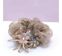 NYSDM Acrilico Fiore Fascia Per Capelli Elegante Corda Coda di Cavallo Gomma Scrunchie Accessori Accessori para el cabello