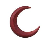 NYSDM Bastoncini per capelli a forma di luna in legno semplici intagliati a mano forchette a mezzaluna in legno per le donne pettine lungo accessori alla moda