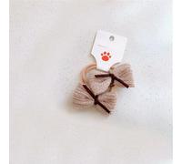 NYSDM Carino Dot Panno Fiocco Corda Anello Bambini Bambine Bambine Bambini Elastico Accessori Copricapo Copricapo Ornamento