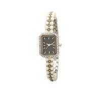 NYSDM Donne di Lusso Della Vigilanza Del Braccialetto Della Moda Piccolo Quadrato Quadrante Delle Signore Vintage Shell Perle, Slbk