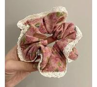 NYSDM - Elastico per capelli in pizzo con motivo floreale, stile retrò, per donne e ragazze