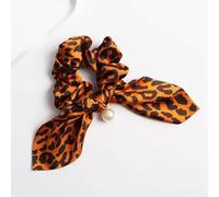 NYSDM Fasce elastiche per capelli con fiocco in chiffon per donne ragazze elastici per capelli in tinta unita fascia cravatte coda di cavallo accessori