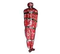 NYSDM Halloween Corpse Puntelli Set Outdoor Yard Creepy Shroud Decorazione Horror Sanguinante Borsa Corpo Haunted House Decorazioni da appendere