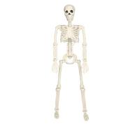 NYSDM - Scheletri di Halloween finti per tutto il corpo, ossa mobili, decorazione per feste di Halloween, per casa, bar, casa infestata, oggetti di scena horror